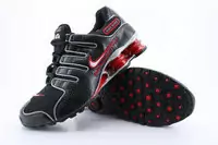 baskets nike shox nz taille 36-46 -zapatos-noir-rouge06